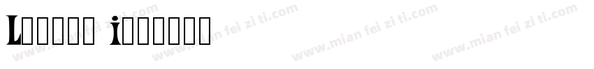 Ludwig I字体转换